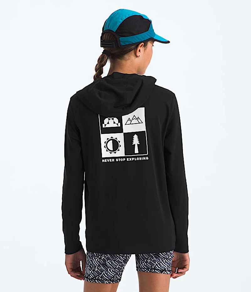 Boys’ & Girls’ Adventure Long-Sleeve Hoodie—Graphic