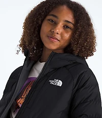 Girls’ Reversible Perrito Hooded Jacket