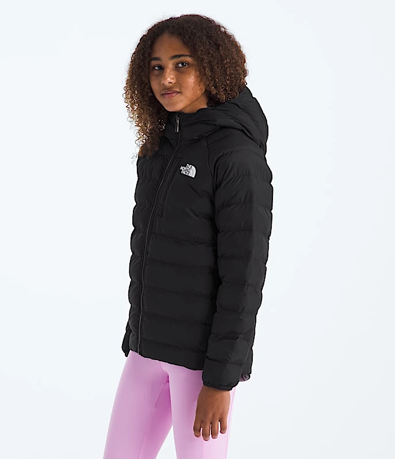 Girls’ Reversible Perrito Hooded Jacket