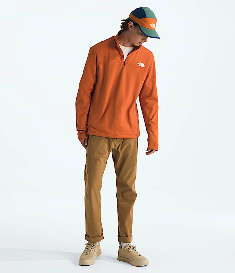 Men’s Cedar Trail Grid Fleece ¼-Zip