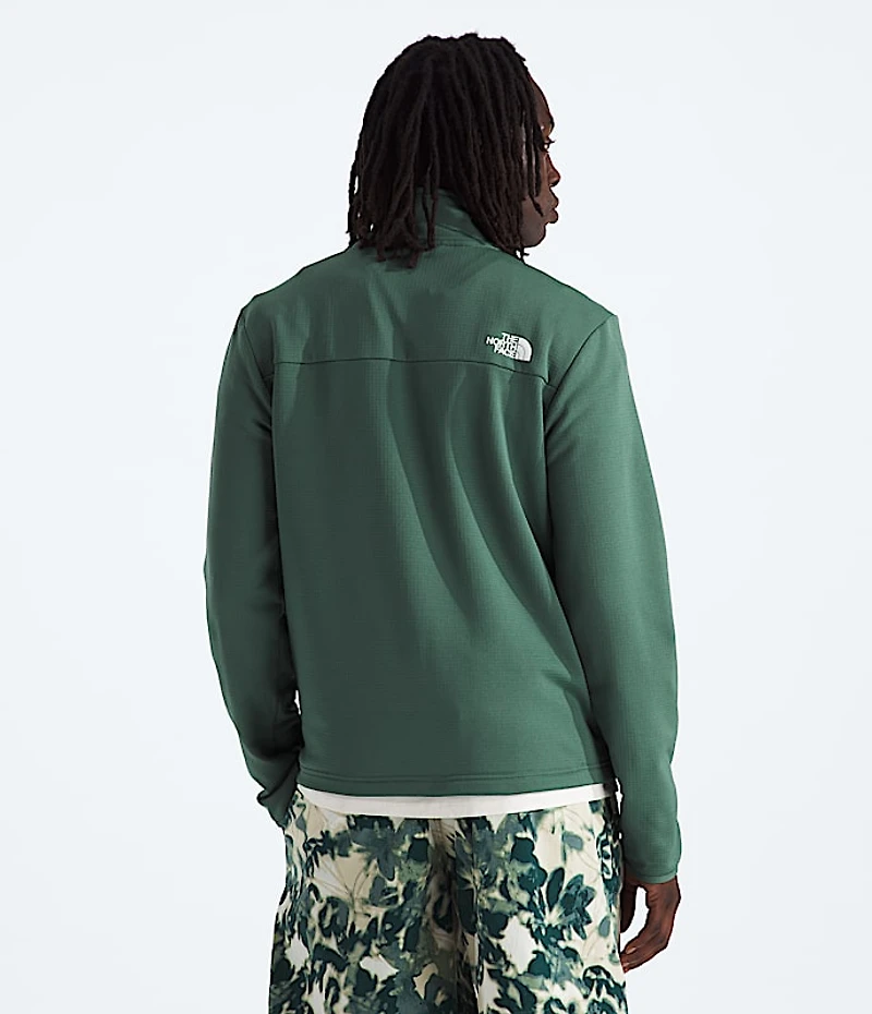 Men’s Cedar Trail Grid Fleece ¼-Zip