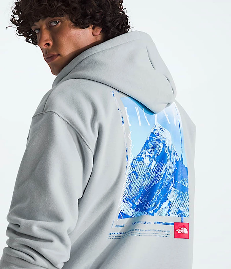 Men’s TNF Red Box Everest Heavyweight Hoodie