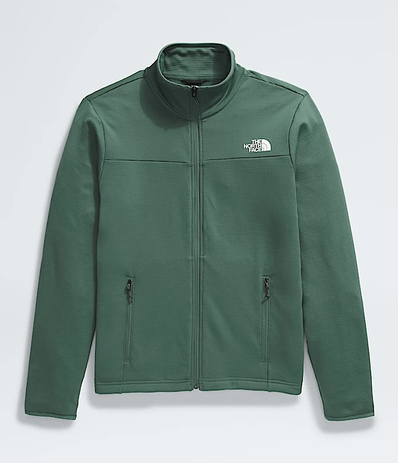 Men’s Cedar Trail Grid Fleece Full-Zip Jacket