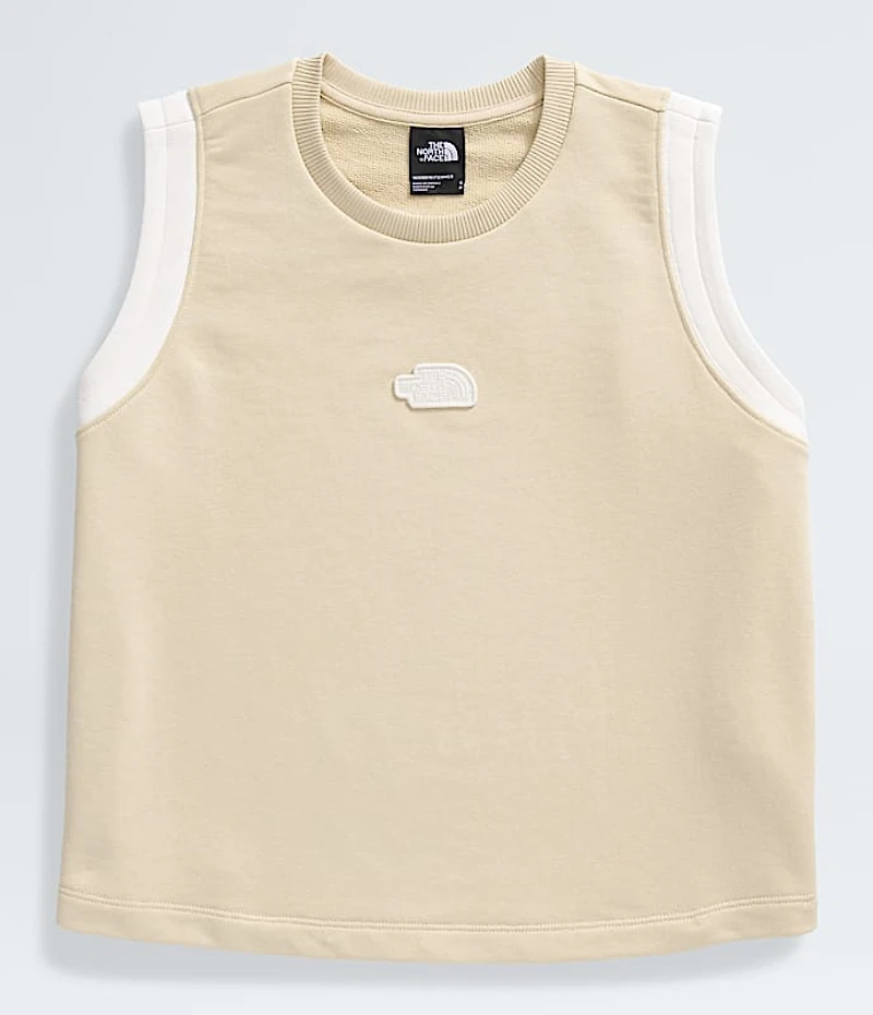 Women’s Terry Relaxed Cropped Tank