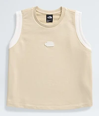 Women’s Terry Relaxed Cropped Tank