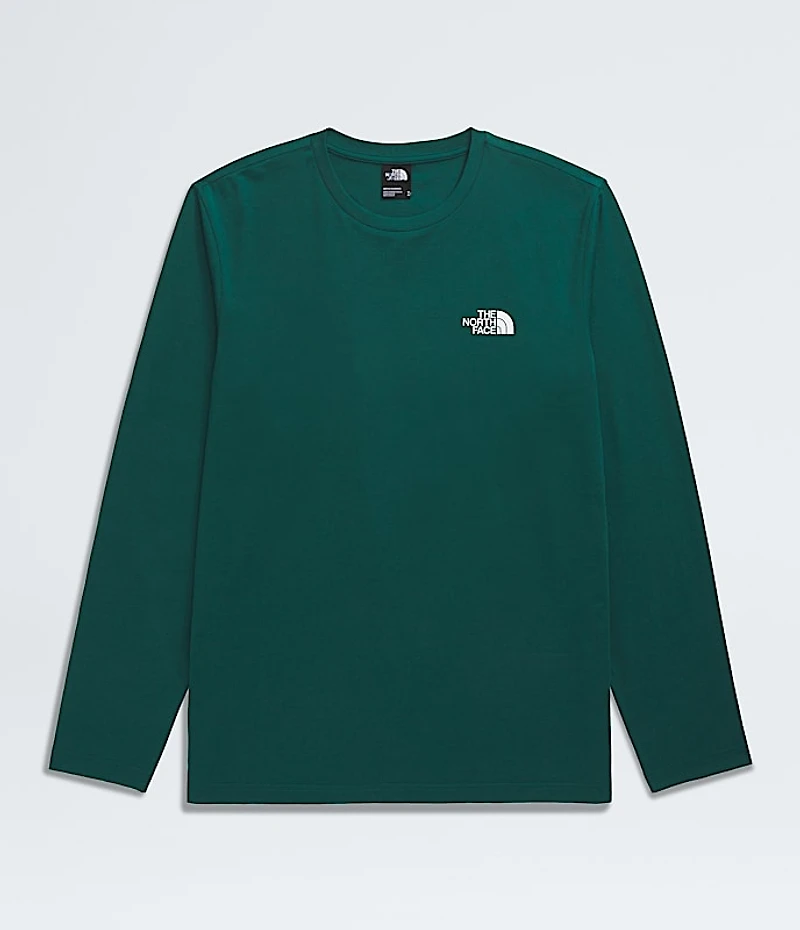 Men’s Long-Sleeve Simple Dome Tee