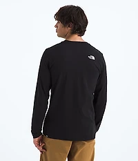 Men’s Long-Sleeve Simple Dome Tee