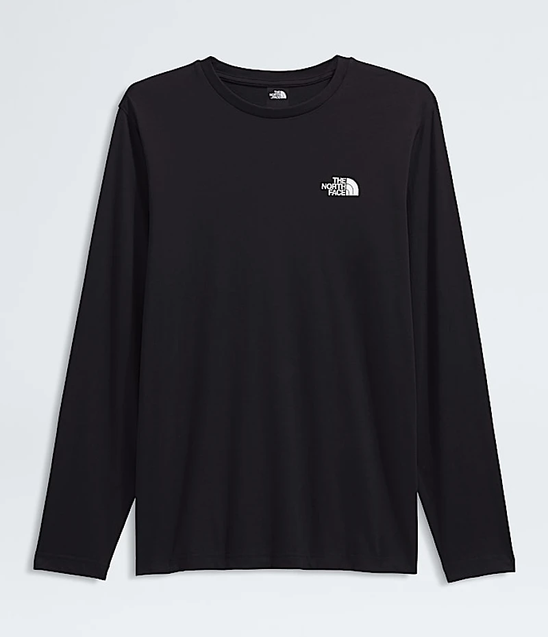 Men’s Long-Sleeve Simple Dome Tee