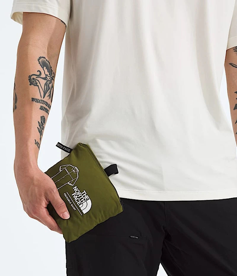 Men’s Packable Short-Sleeve Shirt