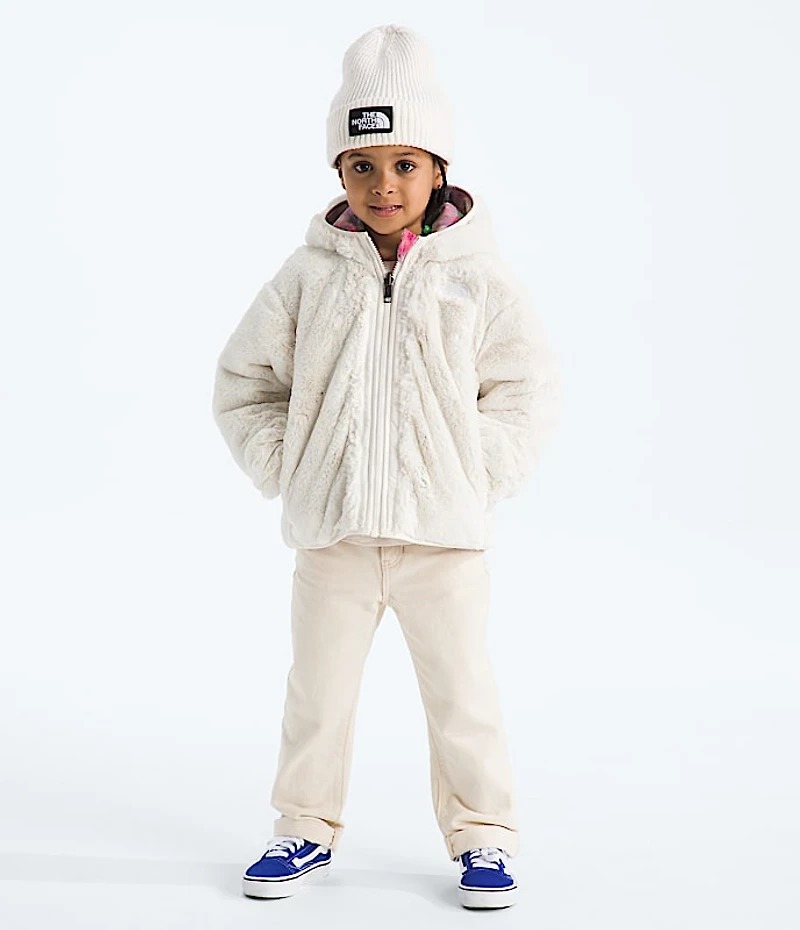 Girls’ Reversible Shasta Full-Zip Hooded Jacket—Print