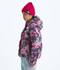Girls’ North Down Hooded Jacket—Print