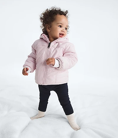Baby Girls’ Reversible Shasta Full-Zip Hooded Jacket