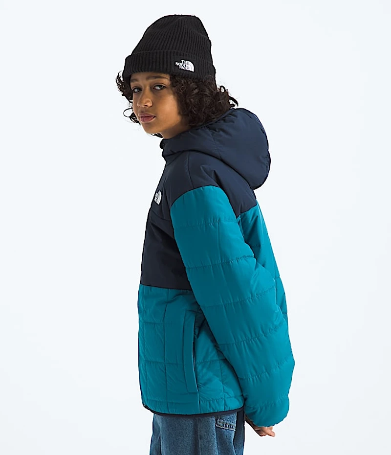 Boys’ Reversible Shasta Full-Zip Hooded Jacket