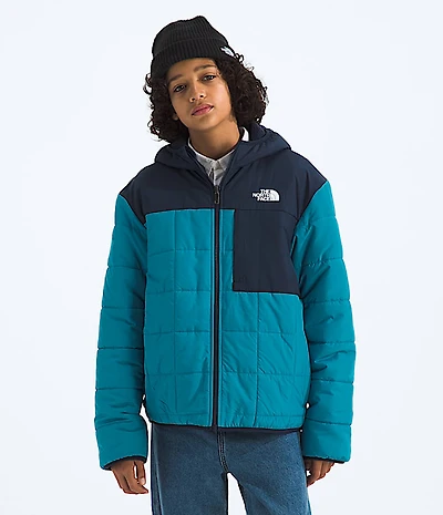 Boys’ Reversible Shasta Full-Zip Hooded Jacket