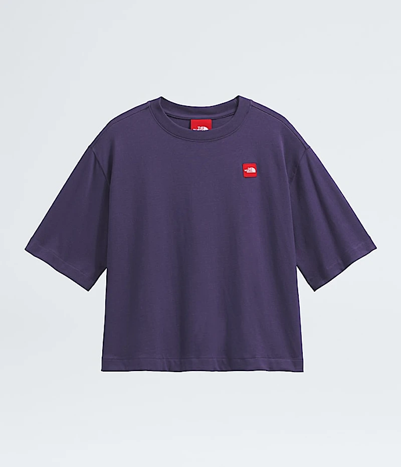 Women’s TNF™ Red Box Short-Sleeve Boxy Tee