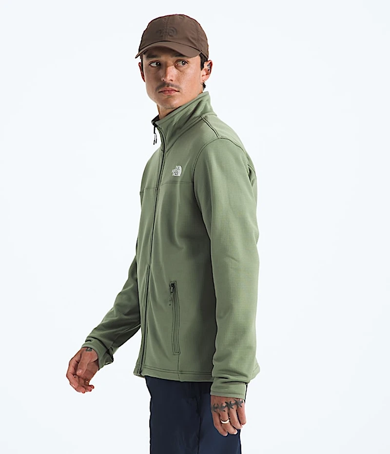 Men’s Cedar Trail Grid Fleece Full-Zip Jacket