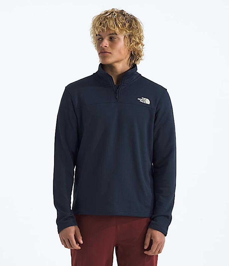 Men’s Cedar Trail Grid Fleece ¼-Zip