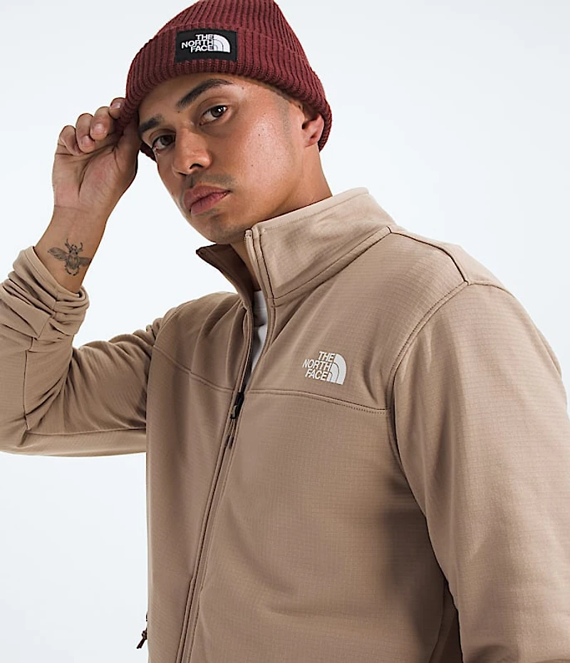 Men’s Cedar Trail Grid Fleece Full-Zip Jacket