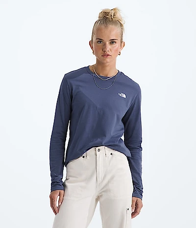 Women’s Long-Sleeve Simple Dome Tee