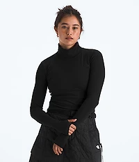 Women's Turtleneck Long-Sleeve Top