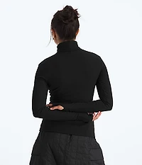 Women's Turtleneck Long-Sleeve Top