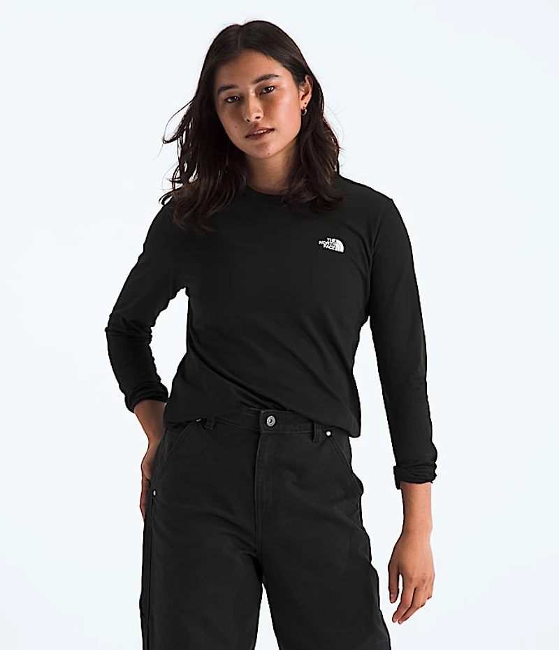 Women’s Long-Sleeve Simple Dome Tee