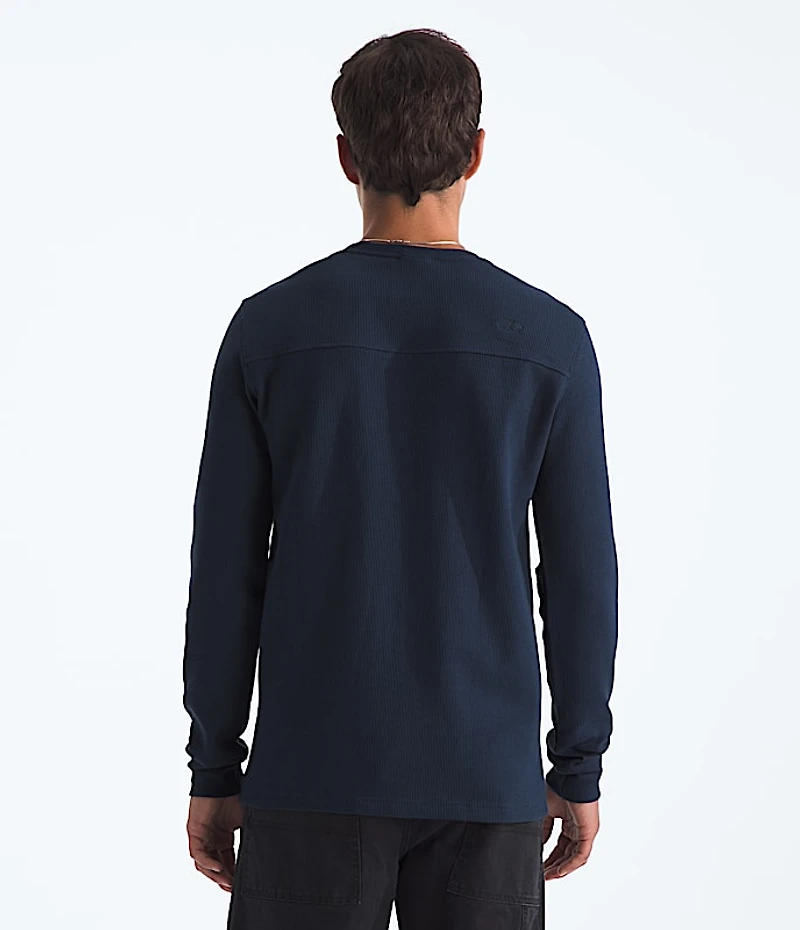 Men’s Waffle Long-Sleeve Henley