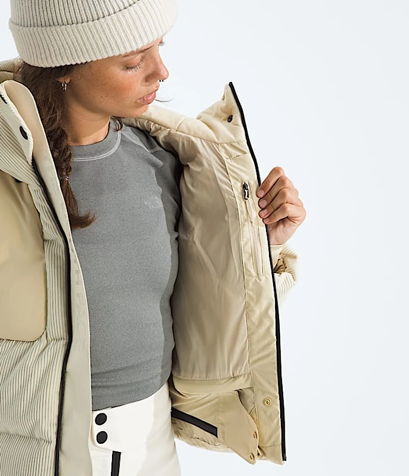 Women’s Cold Spell Corduroy Cropped Down Jacket