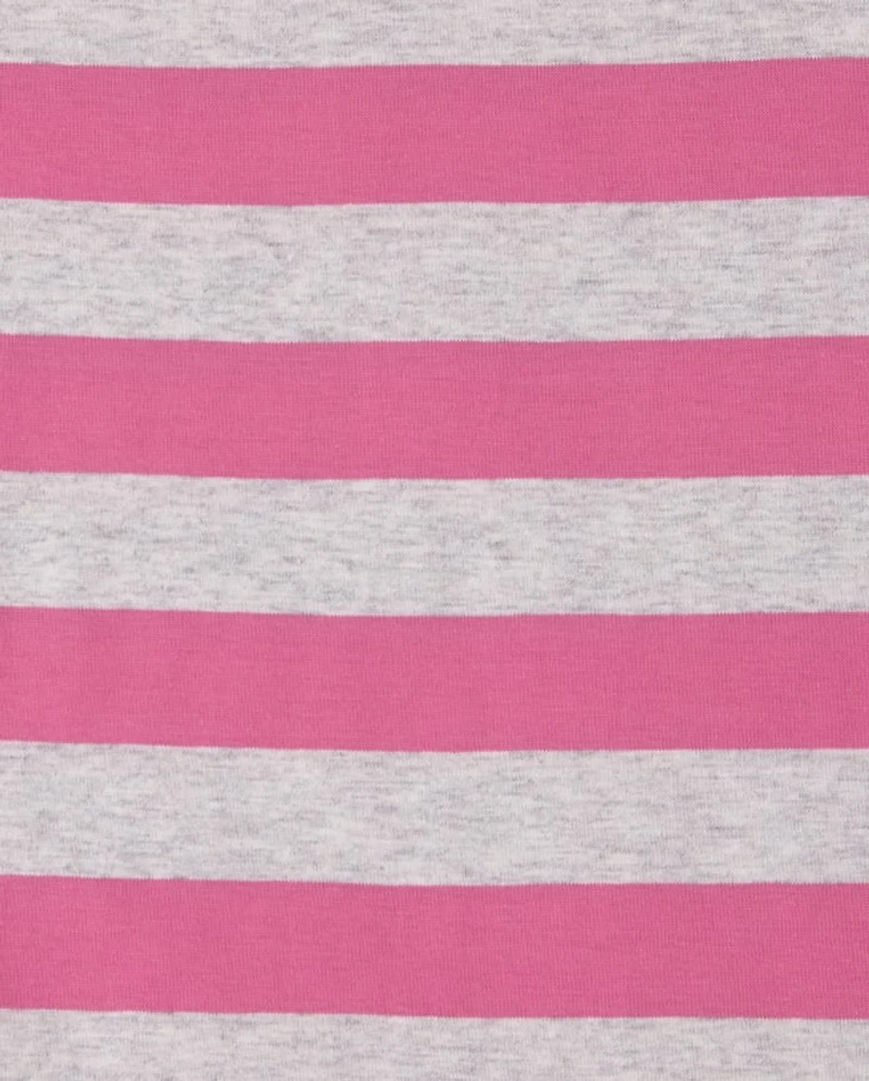 Pyjamas 2 pièces en coton pour filles, motif squelette familial assorti