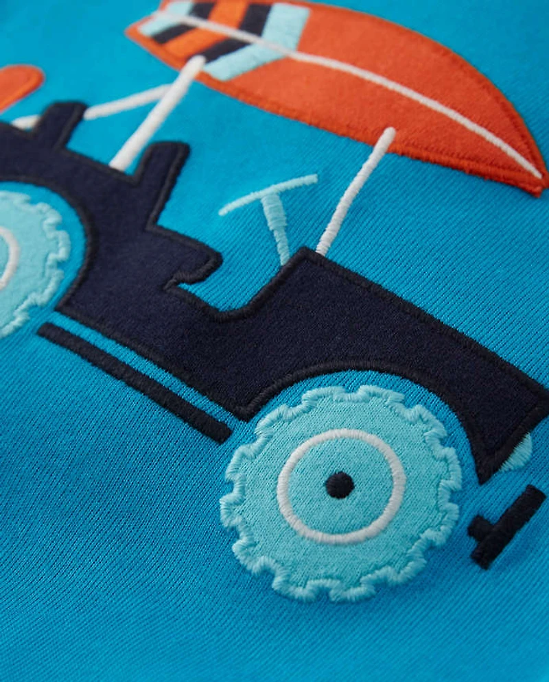 Boys Surf Cotton 2-Piece Pajamas - Gymmies