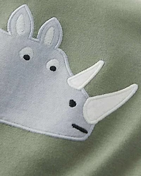 Boys Safari Cotton 2-Piece Pajamas - Gymmies