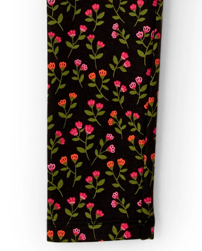 Leggings fleuris pour fille - Tree House