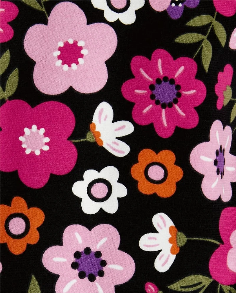 Girls Floral Ponte Jeggings - Tree House