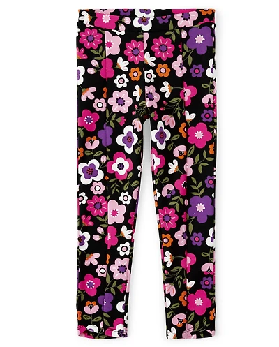 Jeggings Fille Floral Point de Rome