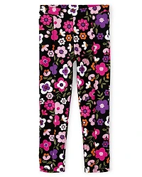Jeggings Fille Floral Point de Rome