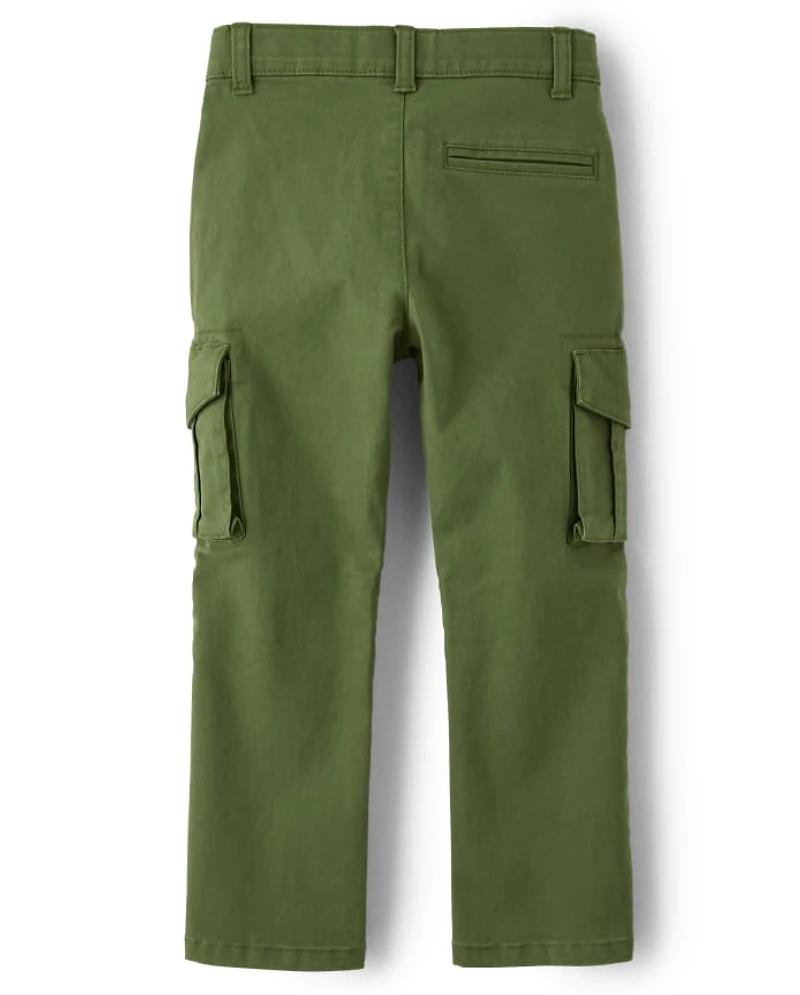 Boys Cargo Pants - Critter Campout