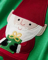Kids Elf Cotton 2-Piece Pajamas