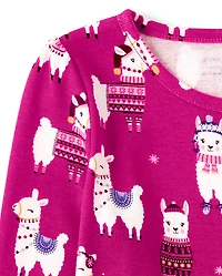 Haut Fille Llama à basque - Little Llamas