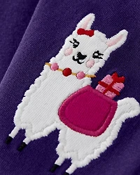 Girls Llama Leggings