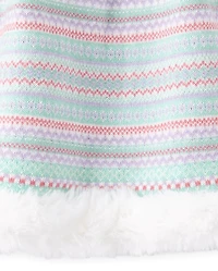 Girls Fairisle Sweater Skirt - Polar Party