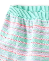 Girls Fairisle Sweater Skirt - Polar Party
