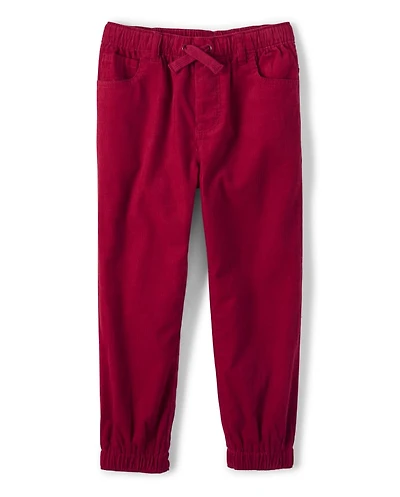 Pantalon de jogging en velours côtelé pour garçon - Reindeer Cheer