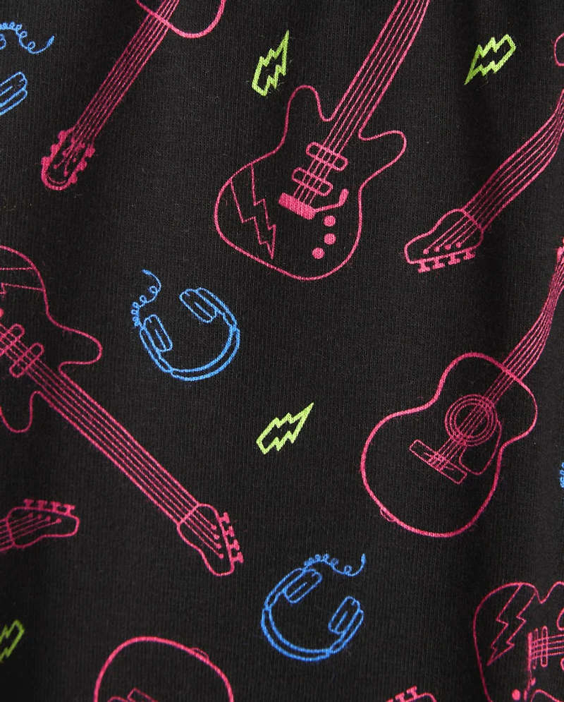 Girls Guitar Leggings - Rock Academy