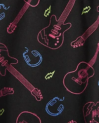 Girls Guitar Leggings - Rock Academy