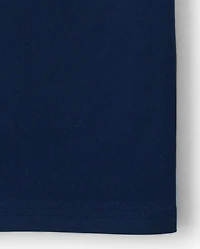 Boys Embroidered Skull Top - Aye Matey