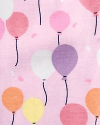 Pyjama en coton Coupe ajustée Fille Birthday Cat - Gymmies