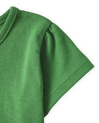 Robes brodées arc-en-ciel Fille - Petit Leprechaun