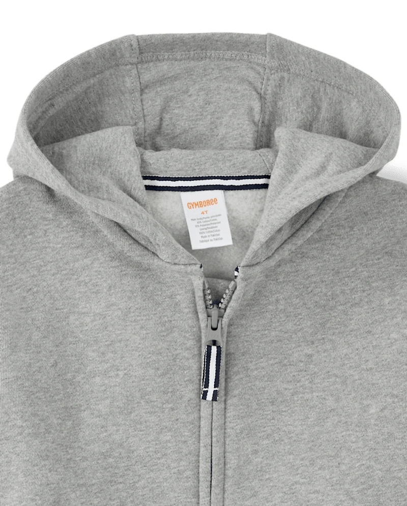 Boys Zip Up Hoodie - Uniform