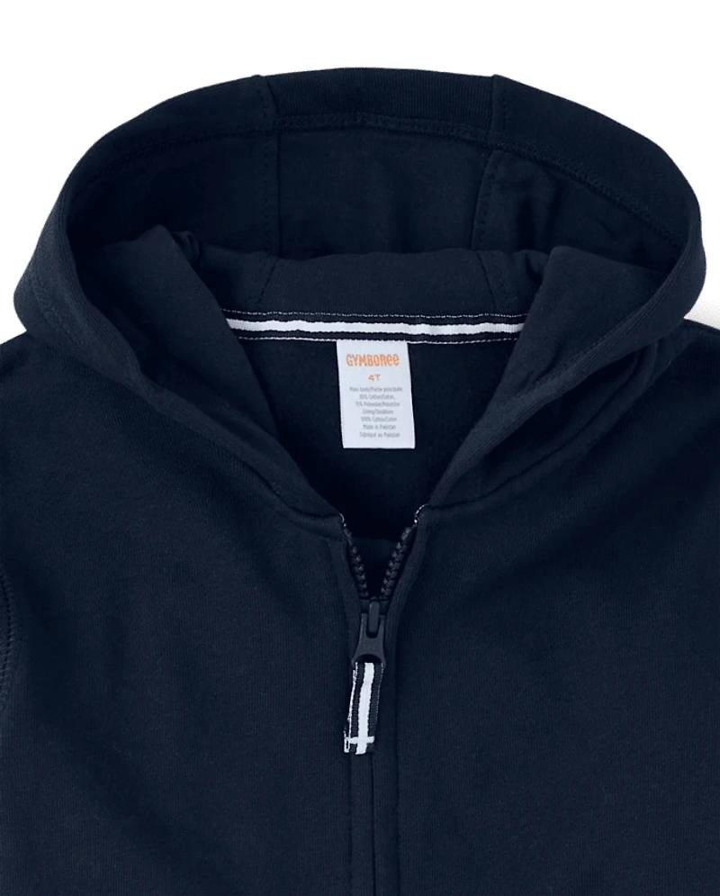 Boys Zip Up Hoodie - Uniform