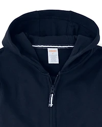 Boys Zip Up Hoodie - Uniform